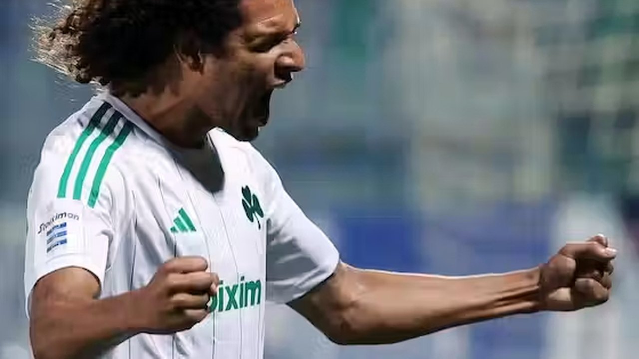 Ex-Flamengo, Willian Arão marca gol de barriga na Grécia e quebra jejum de quase um ano
