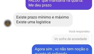 Conversa entre cliente e a empresa |Foto: arquivo