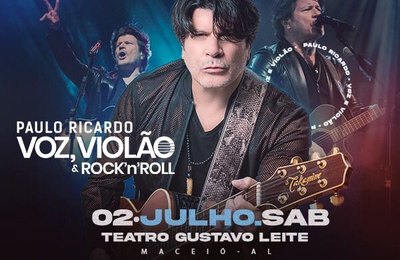 Show de Paulo Ricardo em Maceió é adiado para julho