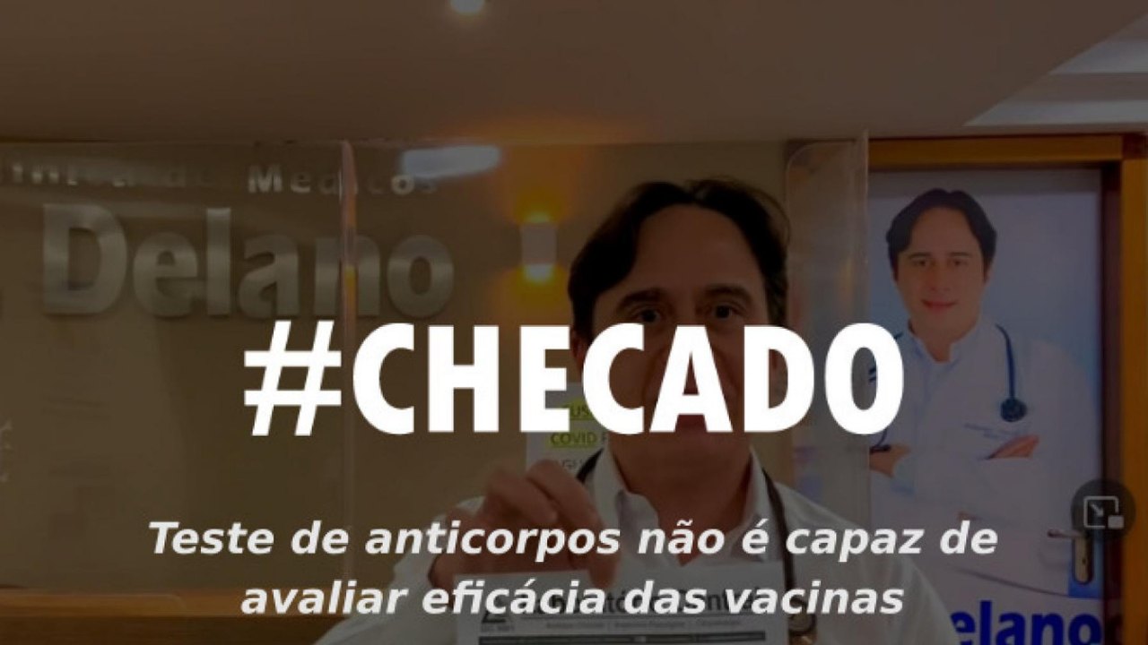 Alagoas sem fake: Teste de anticorpos não serve para avaliar eficácia das vacinas