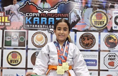 Arapiraquense é campeã no 2º Campeonato Alagoano Open de Katarê em Maceió