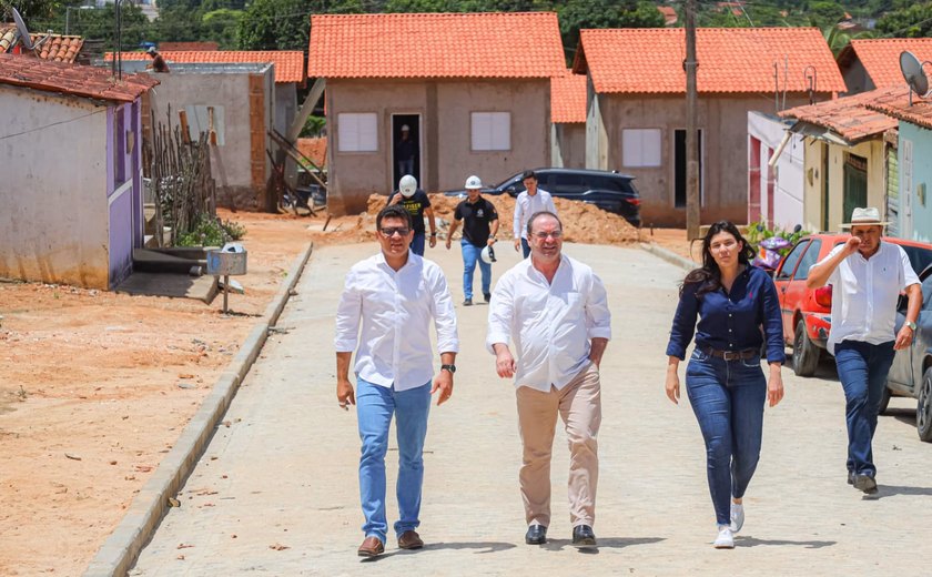 Prefeitura de Arapiraca já pavimentou 90% das ruas em Mangabeiras