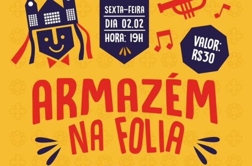 “Armazém na Folia” oferece estrutura climatizada durante o Jaraguá Folia