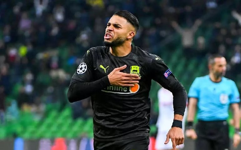 Inter fecha compra do atacante Wanderson, do russo Krasnodar, por R$ 24,8 milhões