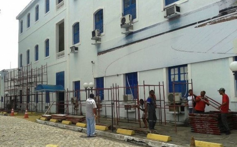 Reeducandos revitalizam prédio da Secretaria de Agricultura