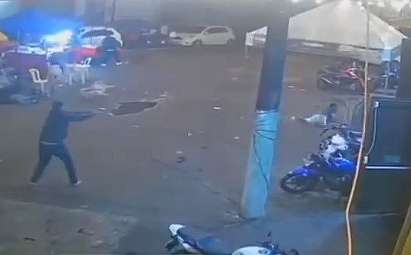 PC diz que preso por atentado na frente do Orákulo foi o atirador; quatro estão foragidos
