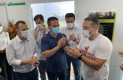 Deputado Sérgio Toledo acompanha entrega de nova UPA pelo governo do Estado em Maceió 