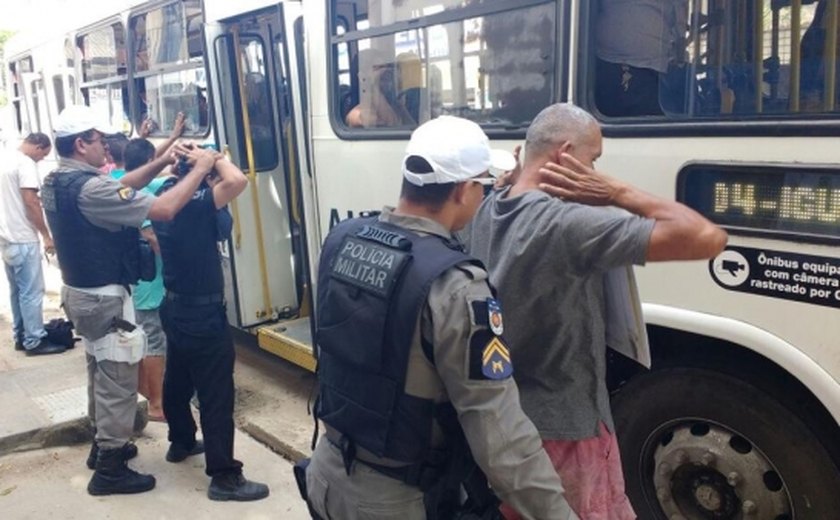 Em cinco meses, Maceió registra apenas um assalto a ônibus