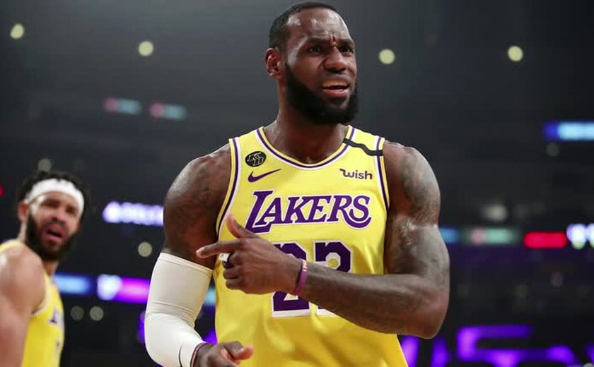 Lakers projetam o retorno de LeBron James para o início da próxima semana