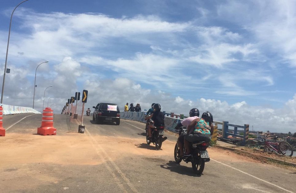 PONTE LIBERADA PIRAMBU BARRA