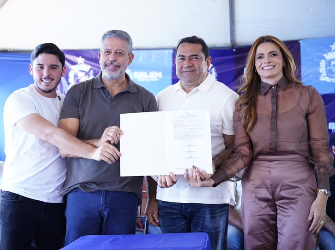 Belém cada vez melhor: nova pavimentação e investimentos na saúde marcam agenda com Arthur Lira