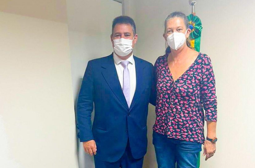 Secretário de Turismo, Esporte e Lazer discute projetos com ministra do Esporte em Brasília