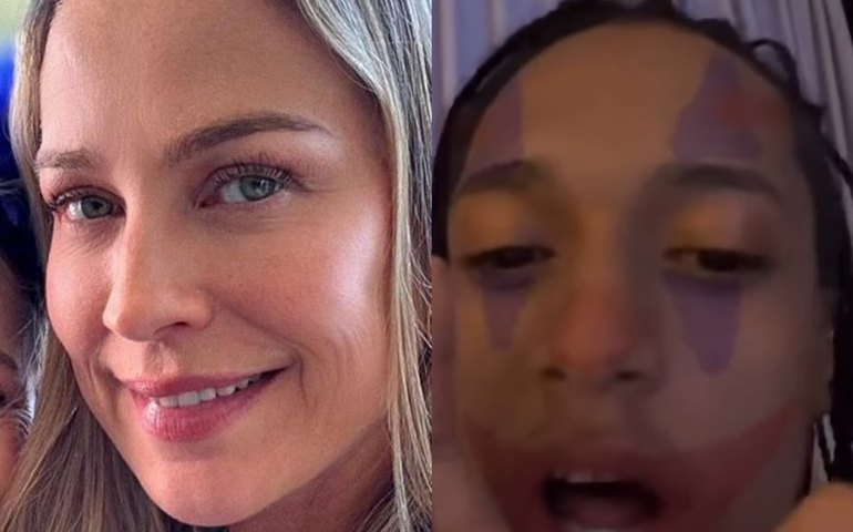 Oruam ataca Luana Piovani e convoca fãs a fazerem o mesmo em meio a polêmica com Neymar: 'Velha maluca'