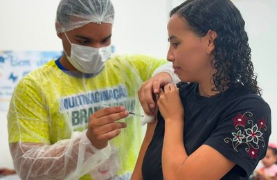 Branquinha é 1º lugar em Alagoas em cobertura vacinal contra a Influenza