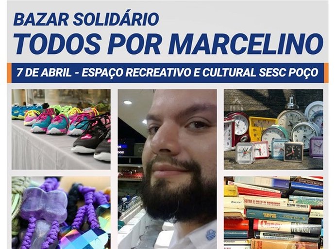 Senac é ponto de arrecadação de doações para a campanha “Todos por Marcelino”