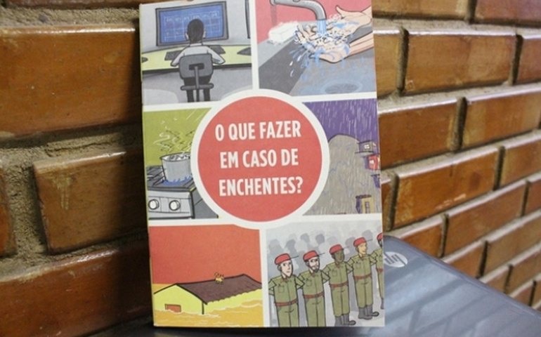 Semarh traz nova edição de cartilha sobre risco de enchentes