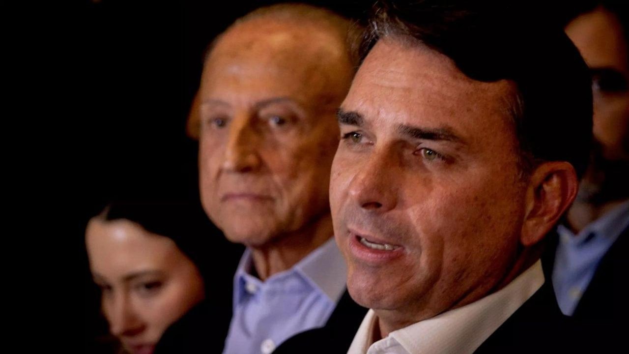 'Tem pouco preso no Brasil, tinha que ter mais', diz Flávio em encontro com ministro de Bukele em SP