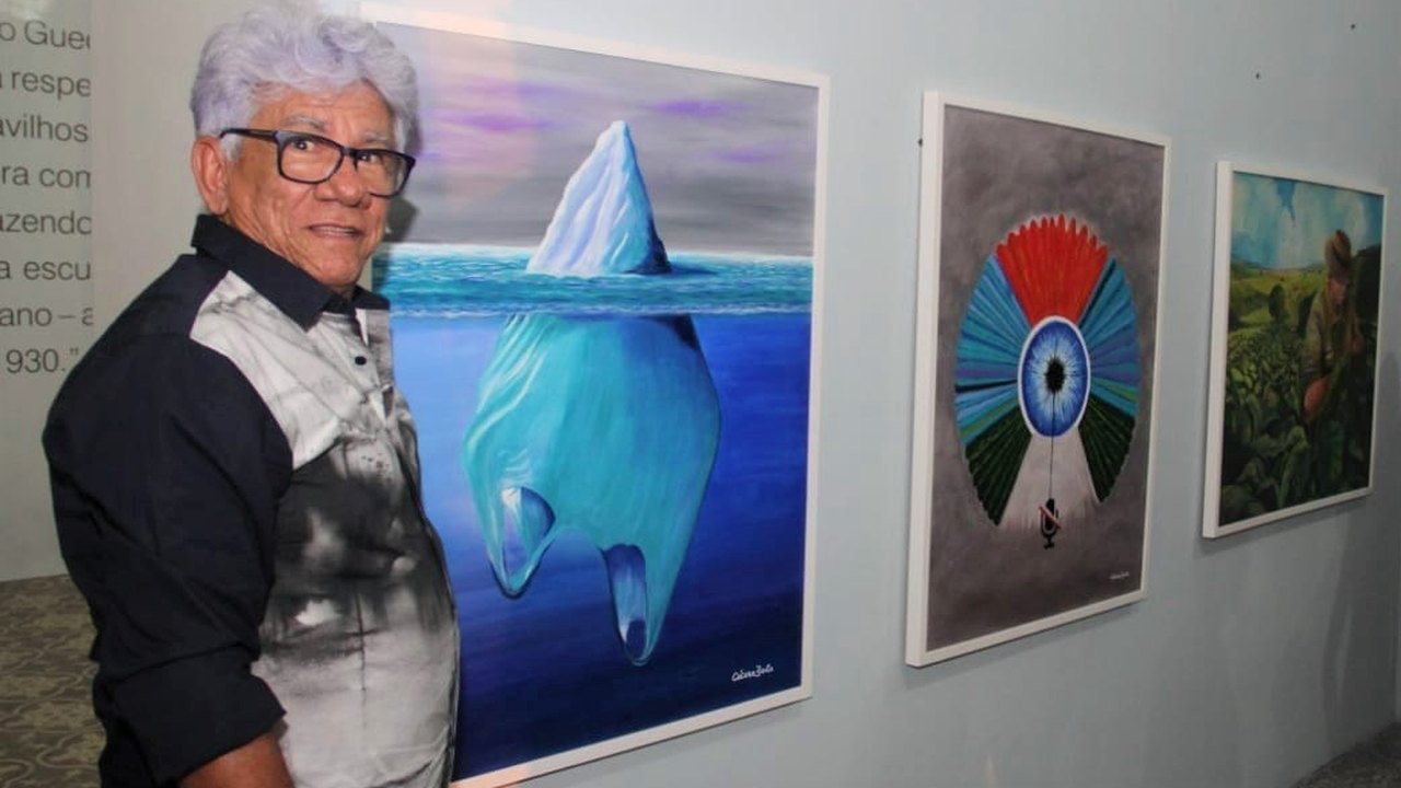 Humanoceno: artista plástico Cícero Brito faz exposição comemorando 30 anos de temática ecológica