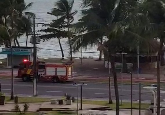 Furto de tubulação causa vazamento de gás na Praia de Ponta Verde