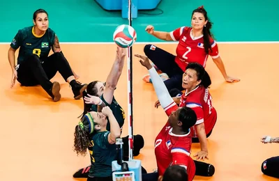Invictas, seleções do Brasil jogam oitavas do Mundial de vôlei sentado