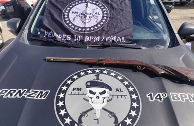 Polícia Militar apreende três armas de fogo e munições no interior de Alagoas