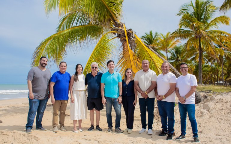 Vila Galé Coruripe: Ao lado do prefeito Marcelo Beltrão, presidente do Grupo anuncia que obras iniciam no segundo semestre