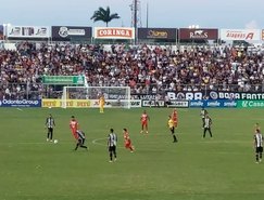 CRB vence por 2 a 0 primeira partida da decisão Foto Lindomar Ferreira