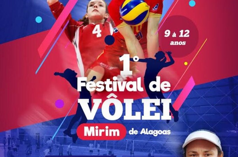 Festival mirim de vôlei é atração do Parque Shopping neste sábado (6)