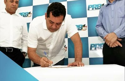 PRB oficializa candidatura de Severino Pessoa a deputado federal 