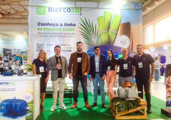 Mercosul Motores Elétricos é destaque do Simpósio da Agroindústria da Cana-de-Açúcar de Alagoas