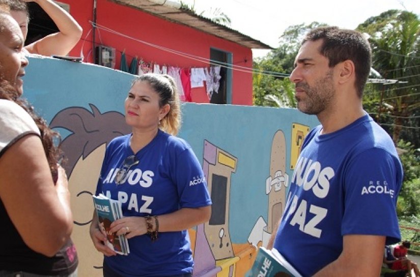 Anjos da Paz conscientizam comunidade sobre os perigos das drogas