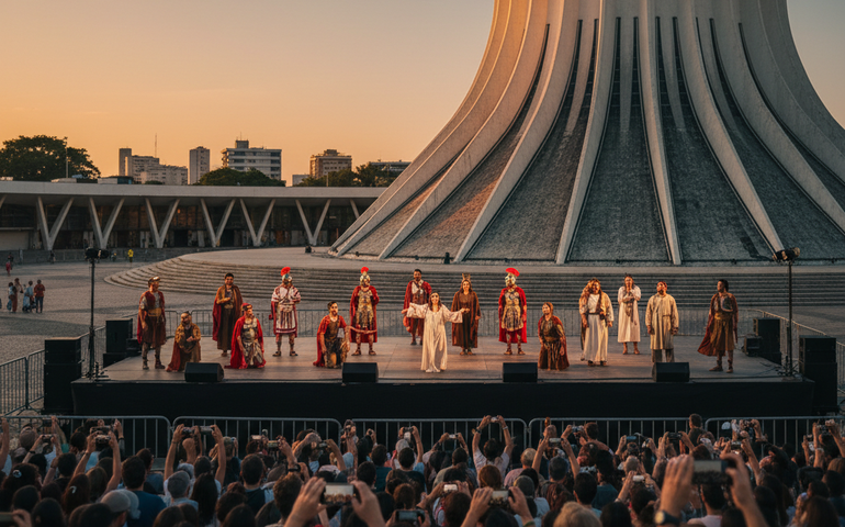 Auto de São Sebastião será encenado em frente à Catedral Metropolitana do Rio