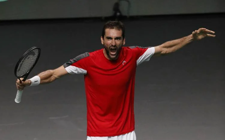 Cilic vence Carreño em batalha de 3 horas e coloca Croácia na semi da Copa Davis