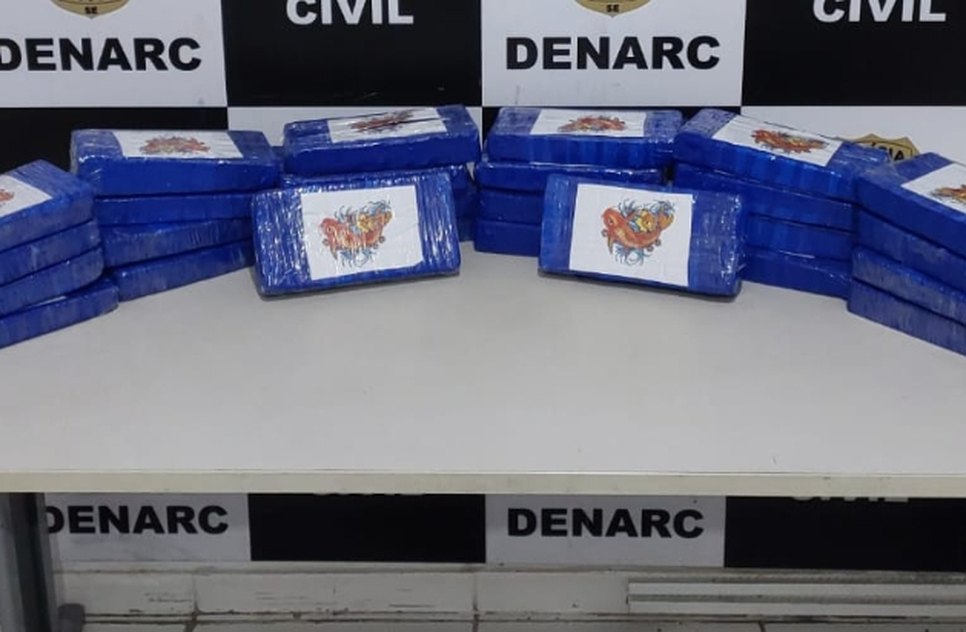26kg de drogas denarc / Foto: Foto: Polícia Civil/ Divulgação