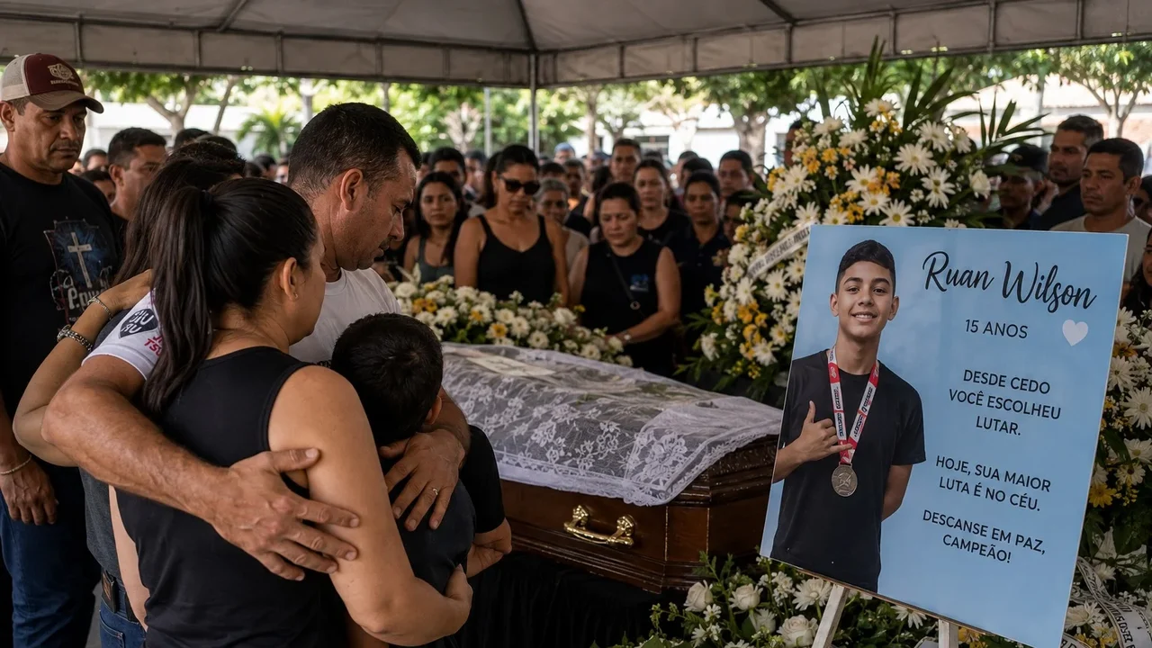 Atropelado em Maceió, jovem de 15 anos é sepultado hoje em Palmeira dos Índios sob forte comoção