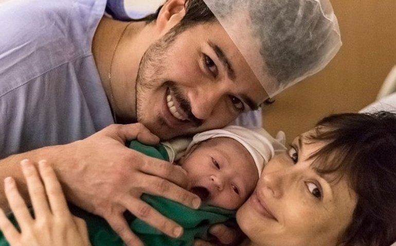 Nasce primeiro filho de Marcos Veras e Rosanne Mulholland