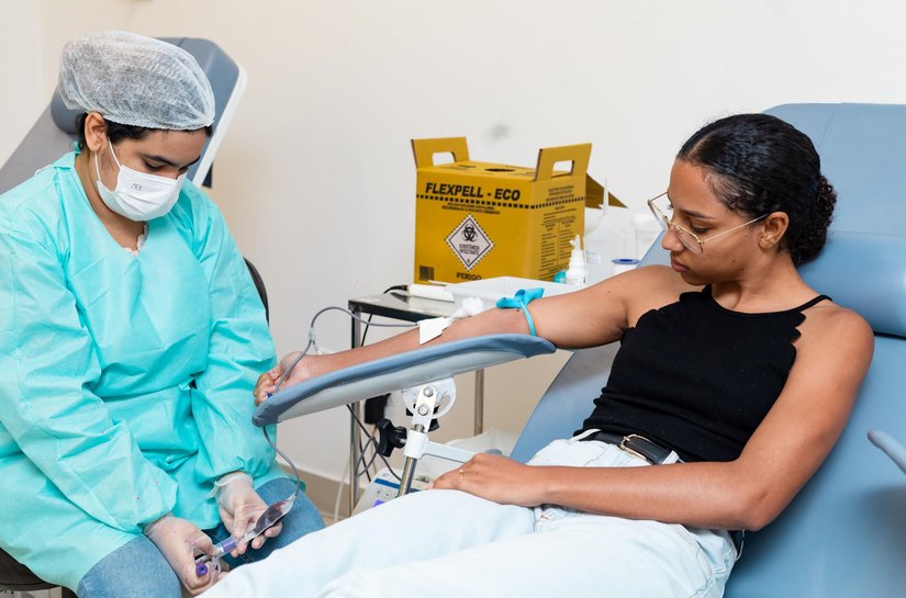 Hemoal promove coleta externa de sangue em faculdade de Maceió nesta terça (2)