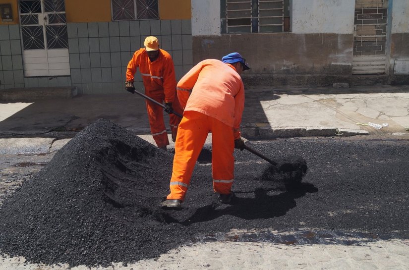 Prefeitura de Maceió investe na recuperação de ruas da capital