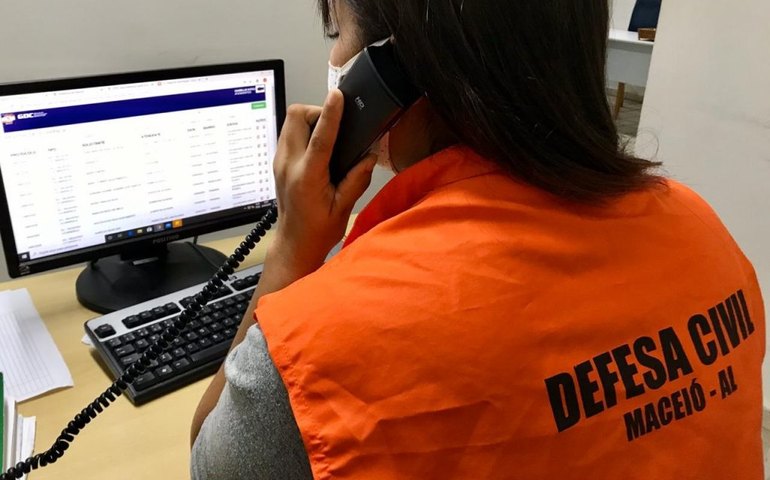 Defesa Civil orienta sobre acionamento em caso de ocorrência