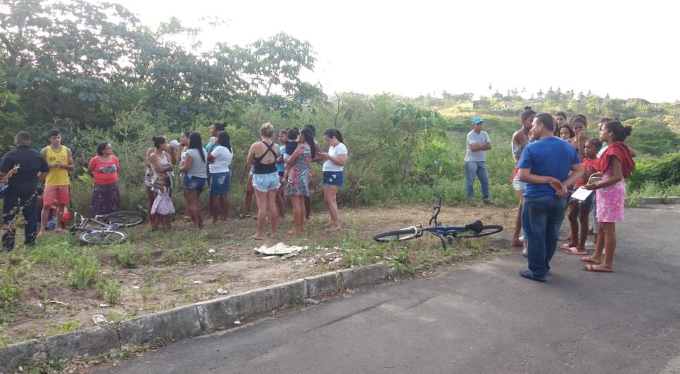 Criança desaparecida no manguezal / Foto: Leonardo Barreto/TV Atalaia