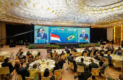Em fórum empresarial, Lula ressalta potenciais econômicos do Brasil e protagonismo na transição energética