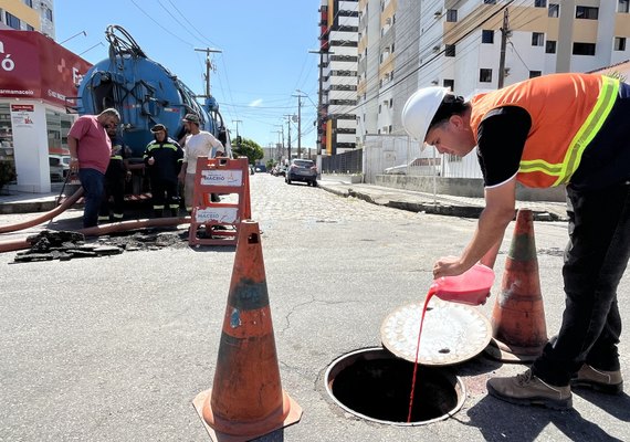 Operação Línguas Sujas flagra lançamentos clandestinos de esgoto na Pajuçara