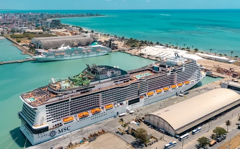 Maceió recebe primeiro cruzeiro de 2026 e mantém ritmo histórico no Porto de Jaraguá