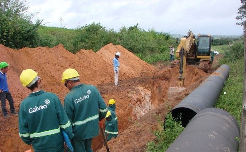 Obras da Adutora da Bacia Leiteira são vistoriadas nesta quinta-feira