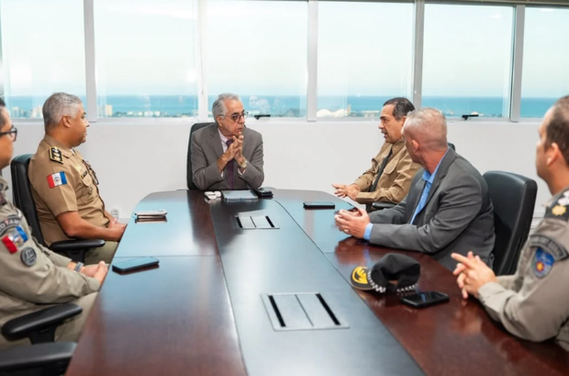 Presidente do TRE se reúne com comando da PM para alinhar ações de segurança para o segundo turno