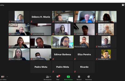 Em webconferência, AMA apresenta ações de gestores ao MPE