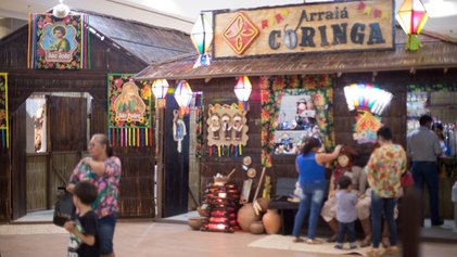 Barraca Coringa no São João do Arapiraca Garden Shopping 2017