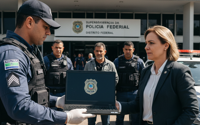 Delegada aciona PF após motorista da Uber exigir dinheiro para devolver notebook esquecido