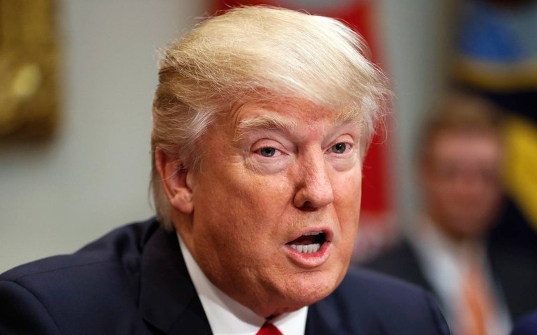 Trump: instruí Marinha a destruir canhoneiras do Irã que importunem nossos navios