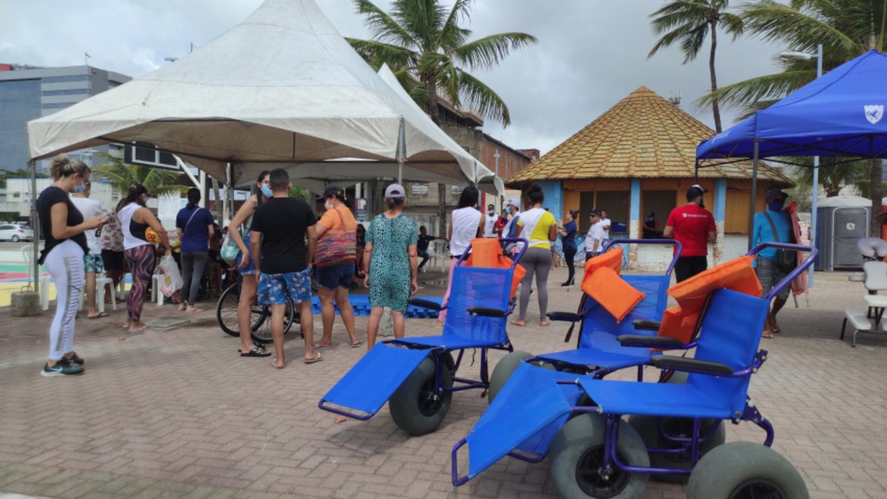 Turismo, Esporte e Lazer promove último Praia Acessível do ano neste sábado (3)